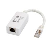 Eaton Tripp Lite Series Medical-Grade Ethernet Isolator 10 Gbps, IEC 60601-1 2MOPP Compliant for Patient Care Vicinity, Galvanic Isolation, Female-to-Male, Cat6 RJ45, Plug-and-Play (N234-MI-06N-BX)