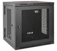 Eaton Tripp Lite SmartRack 12U UPS-Depth Wall-Mount Small Rack Enclosure, Hinged Back (Black) (SRW12USDP)