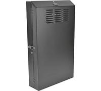 Eaton Tripp Lite SmartRack 6U Low-Profile Vertical-Mount Server-Depth Wall-Mount Rack Enclosure Cabinet (Black) (SRWF6U36)