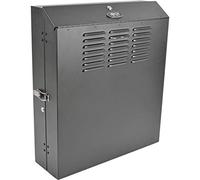 Eaton Tripp Lite SmartRack 6U Low-Profile Vertical-Mount Switch-Depth Wall-Mount Rack Enclosure Cabinet (Black) (SRWF6U)