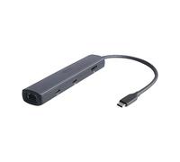 Eaton Tripp Lite USB-C Multiport Adapter U442-DOCK40-6 - 8K HDMI, 100W PD Charging, 10Gbps Data, 1Gbps Ethernet, 2 USB 3.2 Ports, Plug-and-Play Connectivity for Mac & Windows (B0CGVNYHNN)