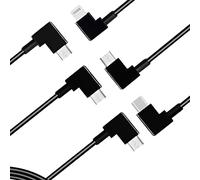 EatPitaya RC-N1 Cable for DJI Phantom, Mavic, MINI, Pro, Spark - Micro USB to Type-C Data Cable + USB Connector + IOS Remote Controller Wire (3Pcs)