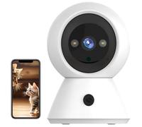 EatPitaya Security Camera Indoor 1080p HD 360° WiFi Cameras for Home Security Baby Camera 2-Way Audio Night Vision SD Card Storage Motion Detection for Baby & Pet Monitor(K11)