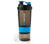EatProtein 500ml Protein Shaker Bottle - 2 Detachable Powder Containers