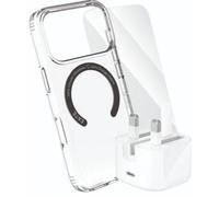 EATS/ PanzerGlass/Belkin Power & Protect Advanced Bundle - MagSafe Case, Tempered Glass & 30W USB-C Charger Brand New - Clear - Iphone 17 Pro Max