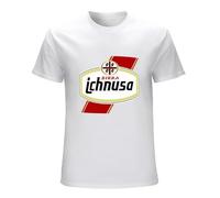 EAtsia at Ichnusa Birra Beer Sardinia Italy Alcohol T-Shirt Black Shirt Men's Top Tee S