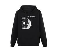EAtsia Lcd Soundsystem Men Cartoon Hoodie Unisex Sweatshirt Casual Pullover Hooded Black XXL