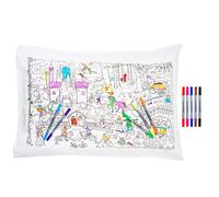 eatsleepdoodle Fairytale & Legends Colouring Pillowcase, 10pk Wash Out Pens