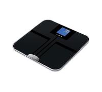 EatSmart Digital Body Fat Scale with Auto Recognition Technology, Stainless Steel, Black, 1 Count (Pack of 1)