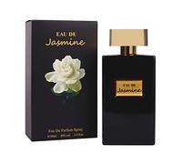 EAU DE JASMINE EDP Spray 100ml, Long Lasting Ladies Fragrance To Attract Men, Feminine Luxurious Perfume for Women with Jasmine Sambac, Vanilla & Amber Spicy Floral Notes Women's Perfume Gift Set