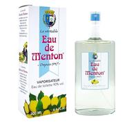 Eau de Menton - Lemon Eau de Toilette - Natural Vegan Citrus Fragrance - Light Fresh Unisex Perfume - Made in France - 3.4 fl oz (200 ML)