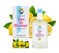 Eau de Menton - Lemon Eau de Toilette - Natural Vegan Citrus Fragrance - Light Fresh Unisex Perfume - Made in France - 3.4 fl oz (100 ML)