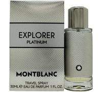 Eau de Parfum Spray Platinum Finish 30ml Men's Woody Aromatic Travel Size EDP30