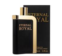 Eau de Toilette Fragrance For Gentlemen Long Lasting Fresh Scent 100ml Elegant Perfume For Masculine Charm (Gold, One Size)