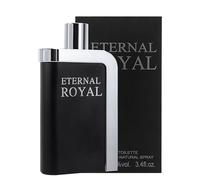Eau de Toilette Fragrance For Gentlemen Long Lasting Fresh Scent 100ml Elegant Perfume For Masculine Charm (Silver, One Size)