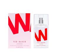 Eau de Toilette Soft Pink Glass Bottle 75ml Floral Amber Musk Scent Elegant Gift