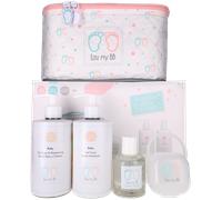 Eau my BB Unisex Set: Cologne+SG+BL + Pacifier Holder + Pouch 2.0+10.0+10.0oz SW