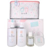 Eau my BB Unisex Set: Cologne+SG+BL + Pacifier Holder + Pouch 2.0+10.0+10.0oz SW