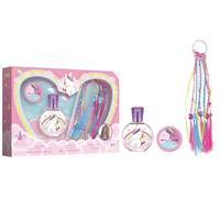 Eau my Unicorn Case with EDT 50 ml, Eye Shadow and Braids with Rubber