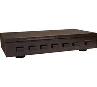 EAUDIO HIGH Power 6 Way Stereo Speaker Switch with IMPEDANCE and Overload Protection