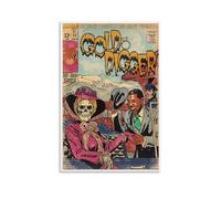 EaUso Kanye West Comic Art Vintage Poster Decorative Painting Canvas Wall Posters And Art Picture Print Modern Family Bedroom Decor Posters 12x18inch(30x45cm)