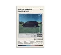 EaUso Kendrick Lamar Good Kid Music Poster Poster Decorative Painting Canvas Wall Posters And Art Picture Print Modern Family Bedroom Decor Posters 12x18inch(30x45cm)