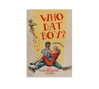 EaUso Tyler The Creator Call Who Dat Boy Vintage Poster Decorative Painting Canvas Wall Posters And Art Picture Print Modern Family Bedroom Decor Posters 12x18inch(30x45cm)