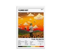 EaUso Tyler, The Creator Flower Boy Poster Poster Decorative Painting Canvas Wall Posters And Art Picture Print Modern Family Bedroom Decor Posters 12x18inch(30x45cm)