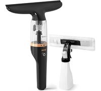 Eave Window Vac Cleaner, 40min Electric Window Cleaning Kit, Ultra-Lightweight Cordless Window Vacuum Cleaner with 60ml Transparent Water Tank - Empty in One Step, Suitable for Condensation, Mirrors