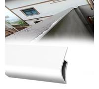Eaves Sheet 20, 30, 40, 50 mm, Distinctive Width, Eaves Drip Line Deflector, Cuttable Rain Deflection Strip, 2, 4, 8, 10 Pieces (A-8 Pieces, W 30 mm L 50 cm)