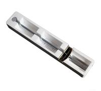 Eawfgtuw 12-Inch Mechanical Torque Wrench with Dual-Range Scale Chrome-Plated Alloy Steel Construction Reversible Ratchet Head Calibration Certificate Included