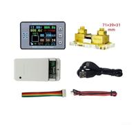 Eawfgtuw 138 Pro Handheld Digital Oscilloscope 2.5MSa/s Sampling Rate, 200KHz Analog Bandwidth, ±400V Measurement, 2.4 Inch LCD Display, Single/Normal/Auto(with 10-x Probe)