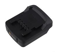 Eawfgtuw 18V Battery Adapter Converter Compatible with for Metabo 18V Lithium Power Tool Battery, Metal and Plastic Construction for Workshop Use, Black