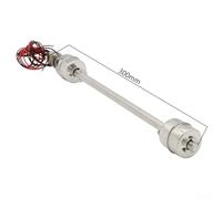 Eawfgtuw 1pcs Water Level Sensor Stainless Steel Double Ball Float Switch Tank Pool(300mm)