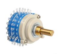 Eawfgtuw 2 Pole 24 Step Rotary Switch Attenuator Volume Control Potentiometer for DIY Electronics Projects