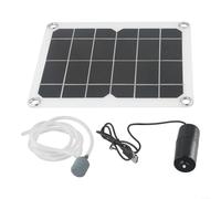 Eawfgtuw 20W Solar Powered Pond Aerator Quiet Oxygenator For Fish Pond Aquarium Bubbler Water Feature Pump Efficient Monocrystalline Silicon Panel