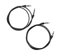 Eawfgtuw 2Pcs For Bike Hydraulic Disc Brake Hose 140cm/155cm Olive Insert Set Compatible with BH59 BH90, For CNC Machined For Disc Brake Oil Line for Mountain Bikes(140CM for BH90)