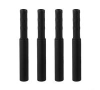 Eawfgtuw 4 Pack For Club Shaft Extender Carbon Fibre Extension Rod for Putter Lengthening Insert 0.49 0.52 0.55 0.58 Inch Inner Diameter Black 3 Inch Increase(0.490 inch)(4pcs)