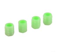 Eawfgtuw 4Pcs Luminous Glow in The Dark Tire Valve for Car, Truck and For Bike Wheels with Standard Valve Stem