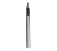 Eawfgtuw 6 Piece Professional Leather Craft Tool Set Oval Shape Hole Punch Cutter High Carbon Steel Manual Punching Tools for DIY Crafts