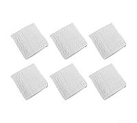 Eawfgtuw 6Pcs Microfibre Cleaning Cloths 30X30cm Ultra Soft Super Absorbent Dish Cloths For Washing Up Reusable Kitchen Bathroom Glass Mirror Surfaces Wiping(White)