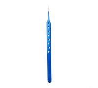 Eawfgtuw Aac-14 Non-Magnetic Stainless Steel Hollow Cooling Tweezers 0.25mm Tip for Precision Mobile Phone Repair PCB Flying Wire and Small IC Components(SKU)