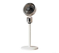 Eawfgtuw Adjustable Height USB Pedestal Fan With 3 Speed Settings Standing Air Circulator Quiet Operation 20dB For Bedroom Home Office Cooling Comfort Grey White(White)