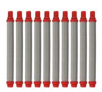 Eawfgtuw Airless Spray Filter 200 Mesh Stainless Steel Replacement Filter Element Professional Spray Tool Paint Sprayer Accessory 10-Pack