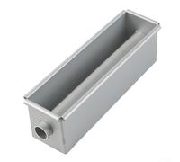 Eawfgtuw Aluminium Alloy Pullman Bread Pan with Centre Tube, Non-Square Loaf Baking For Tin for Flow Heart Cake, Meatloaf, Biscuit Pudding, Jelly, Versatile Kitchen Ba(B)