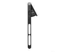 Eawfgtuw Aluminum Alloy Bike Chain Wear Indicator Gauge, Precision Chain Measurement Tool for Bicycle Maintenance On-the-Go or At Home, Portable Black Design(Lightweight Type)