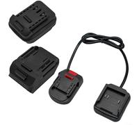 Eawfgtuw Battery Adapter Cable Connector Compatible With BL1830 Power Tool Battery Conversion With DC Power Interface For External Devices Connection(3PCS)
