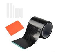 Eawfgtuw Bicycle Frame Protection Tape Carbon Fiber Pattern Anti Scratch Shield Film Material Bike Paint Guard Strip, Bicycle Paint Protection Bike Frame Stickers (Semitransparent 3K)