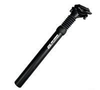 Eawfgtuw Bicycle Suspension Seatpost, 25.4-34.9 mm Mountain Bike Seatpost, Lightweight Aluminium Alloy Comfort Riding Post, 350mm Shock Absorbing Seat Post Adjustable Angle Clamp (31.6mm)