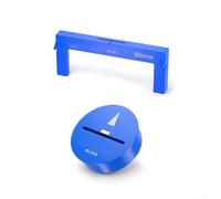 Eawfgtuw Bike Seat Cushion Height Measuring Tool Fitting Measurement Gauge, Designed For Precise Adjustment And Compatibility Across Bike Types(A+B)